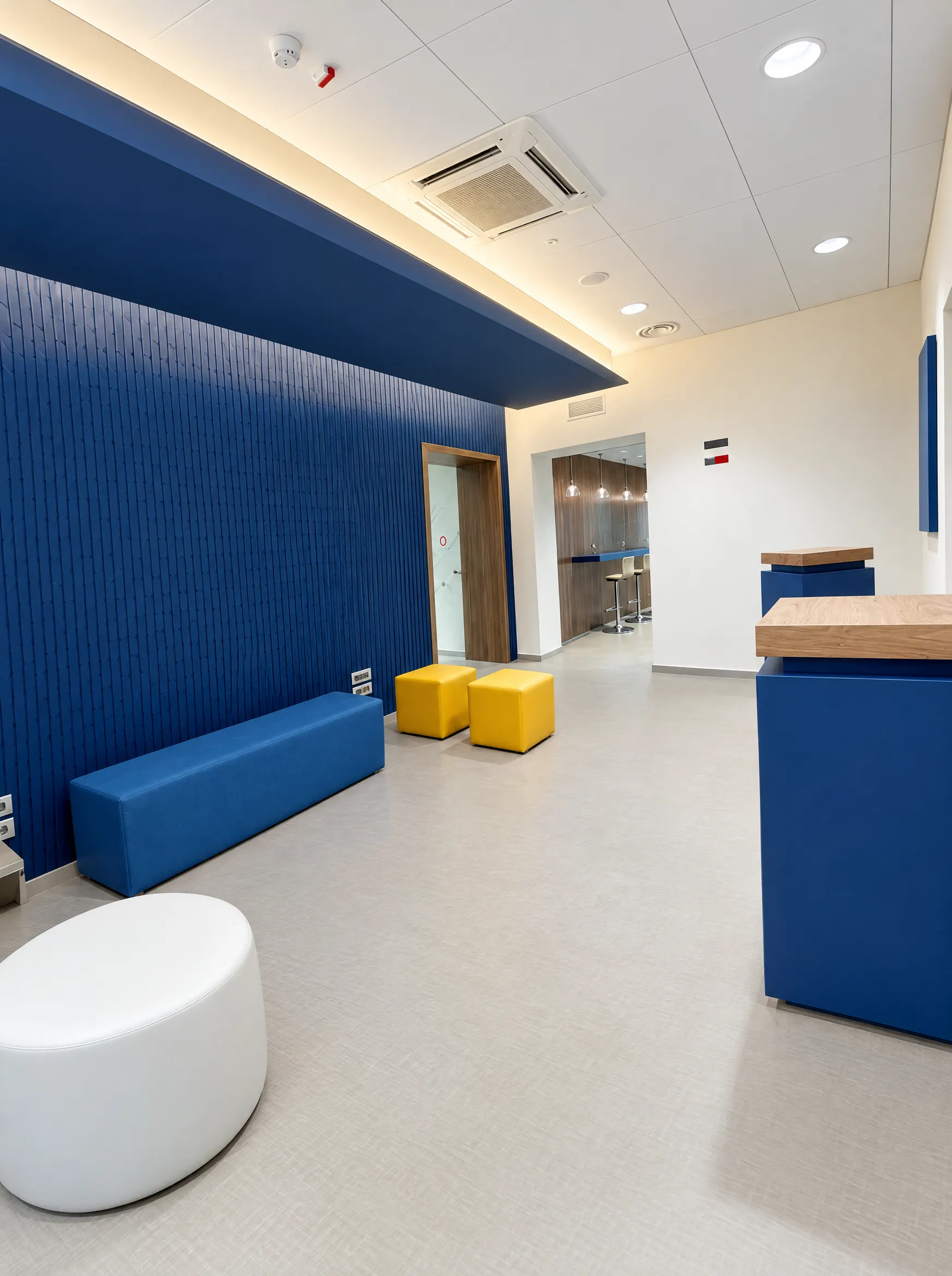 Una sala della sede Logista Italia di Via Valadier a Roma